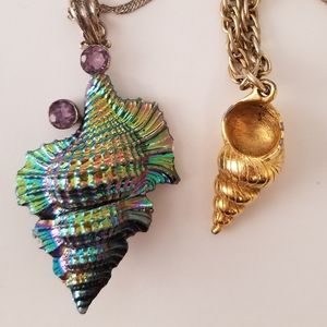 Shiny Shell Pendants
